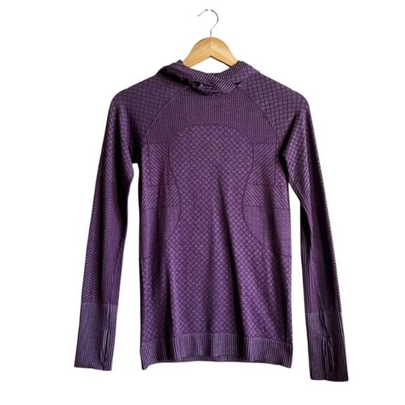 Lululemon Rest Less Hoodie Purple Size 4 - Picture 4 of 14